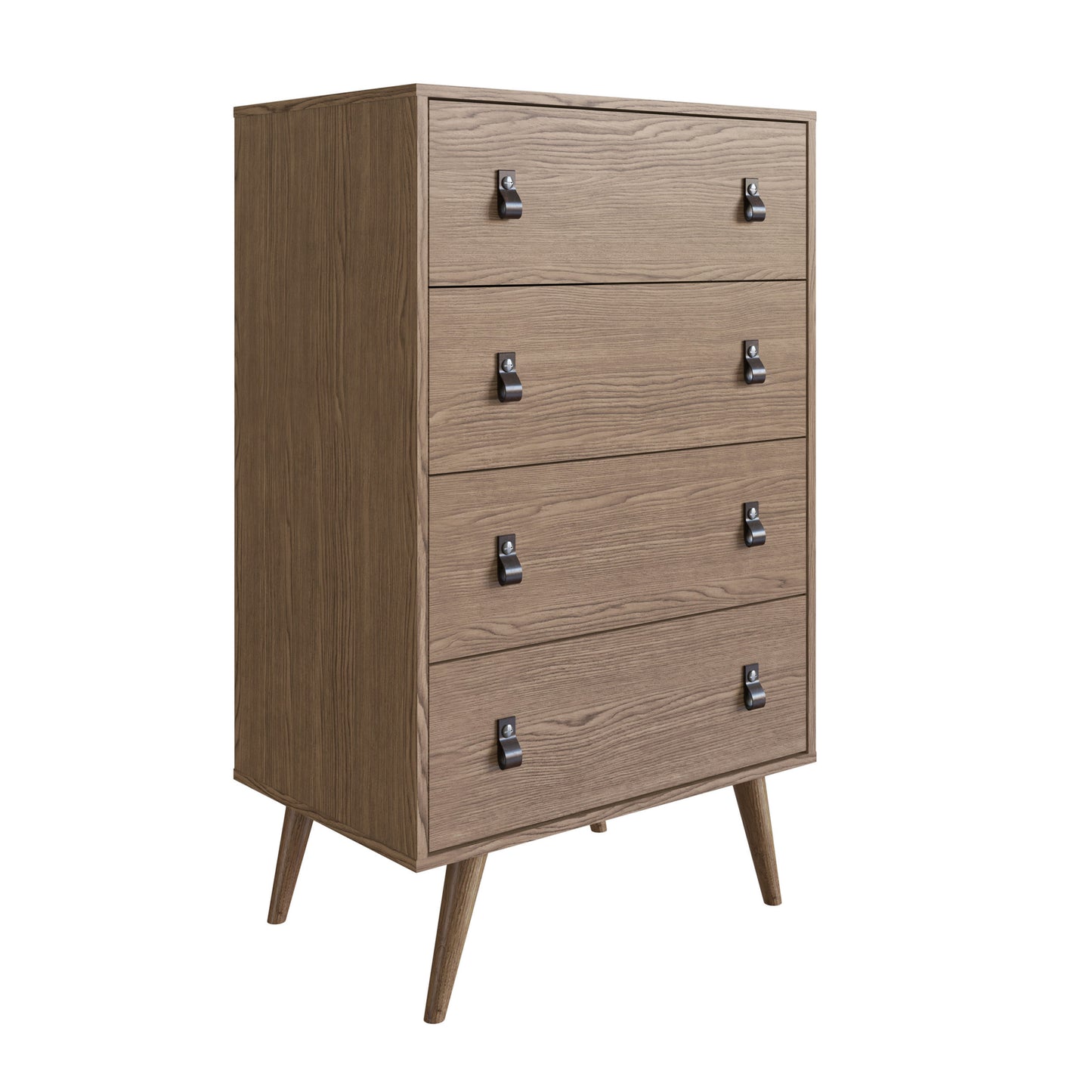 Amber Double Wide and Tall Dresser - Set of 2 in Nature