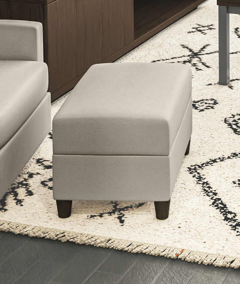 Blake Ottoman by homestyles, Tan