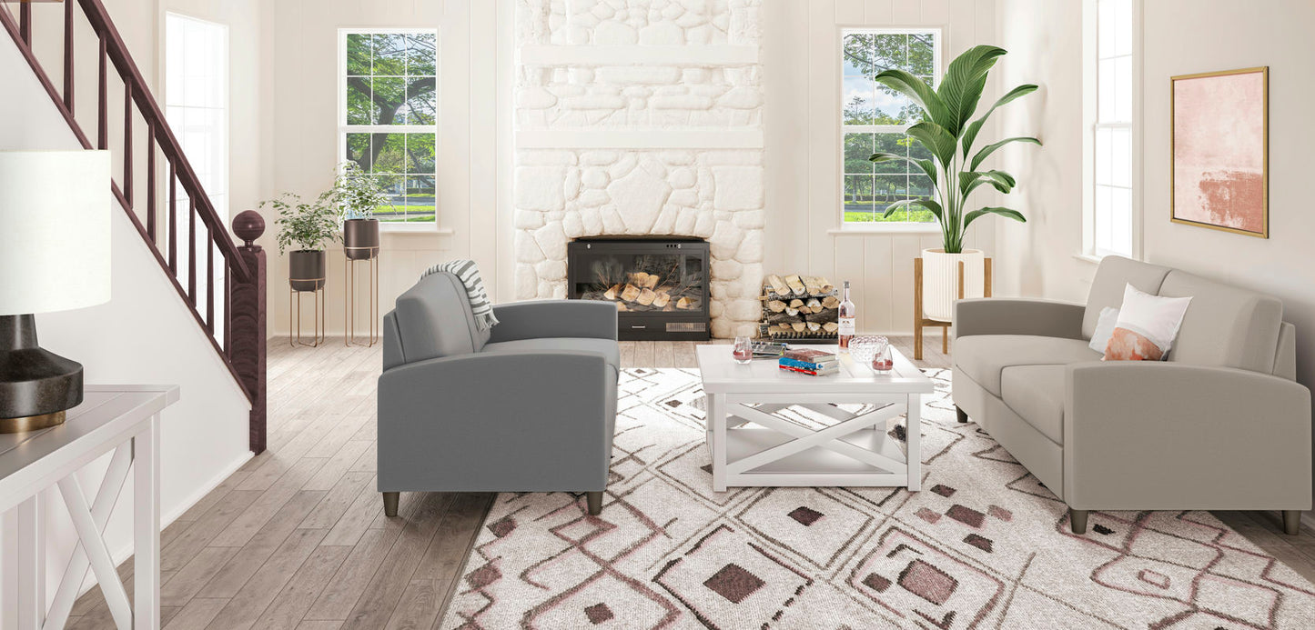 Blake Loveseat by homestyles, Gray