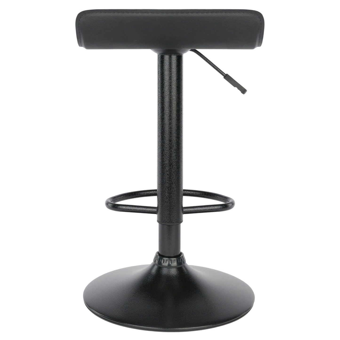 Obsidian 2-Pc Adjustable Swivel Stool Set, Black