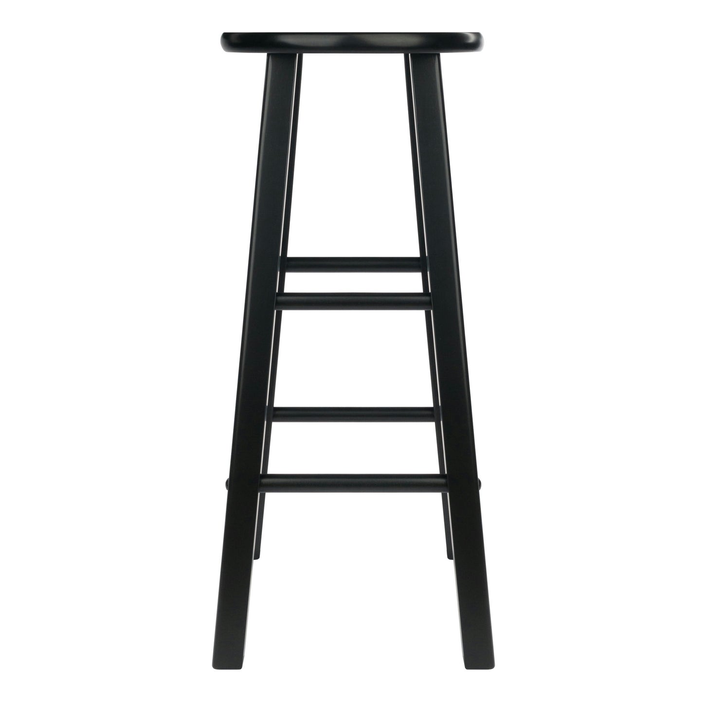 Element 2-Pc Bar Stool Set, Black