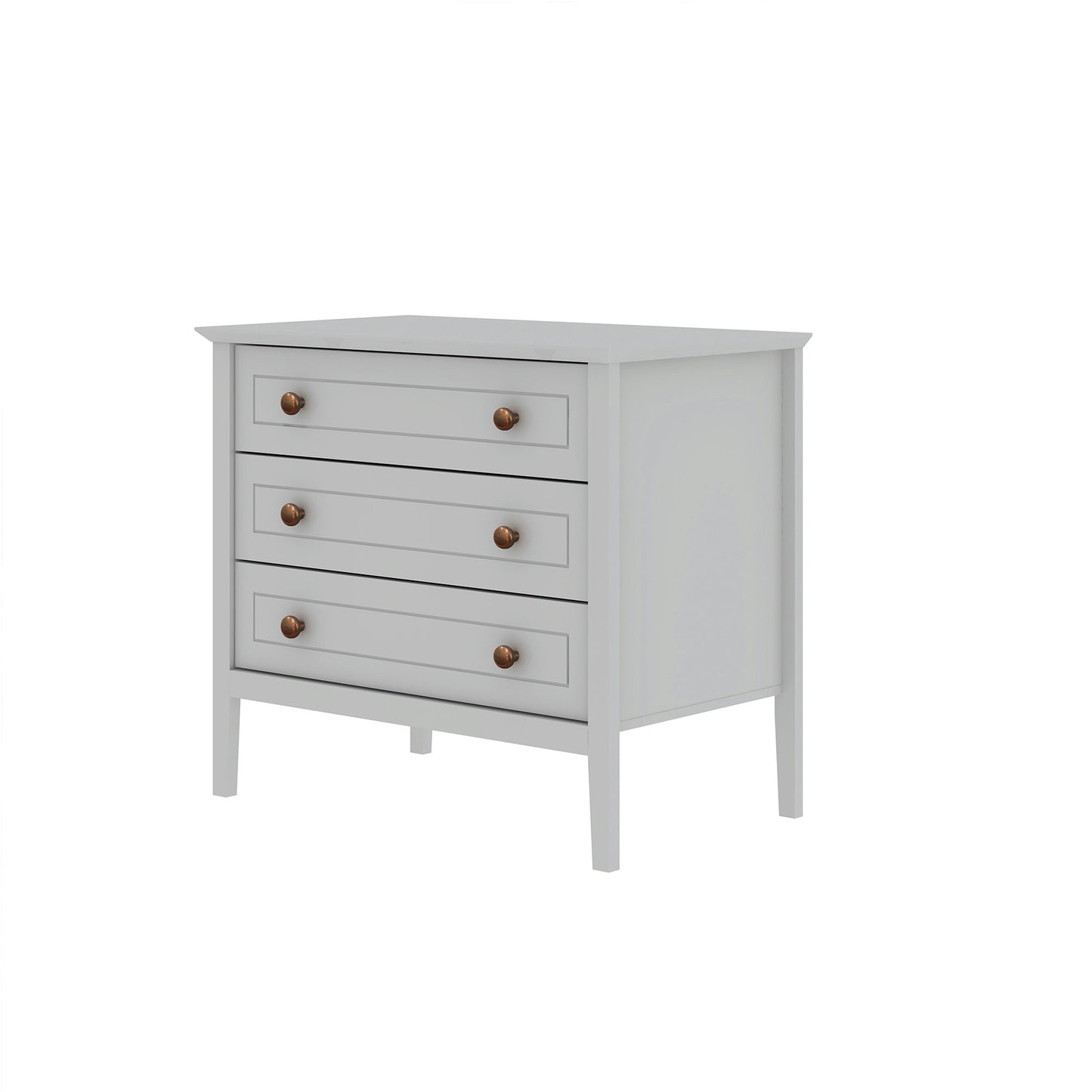 Crown 31.29" Dresser in White