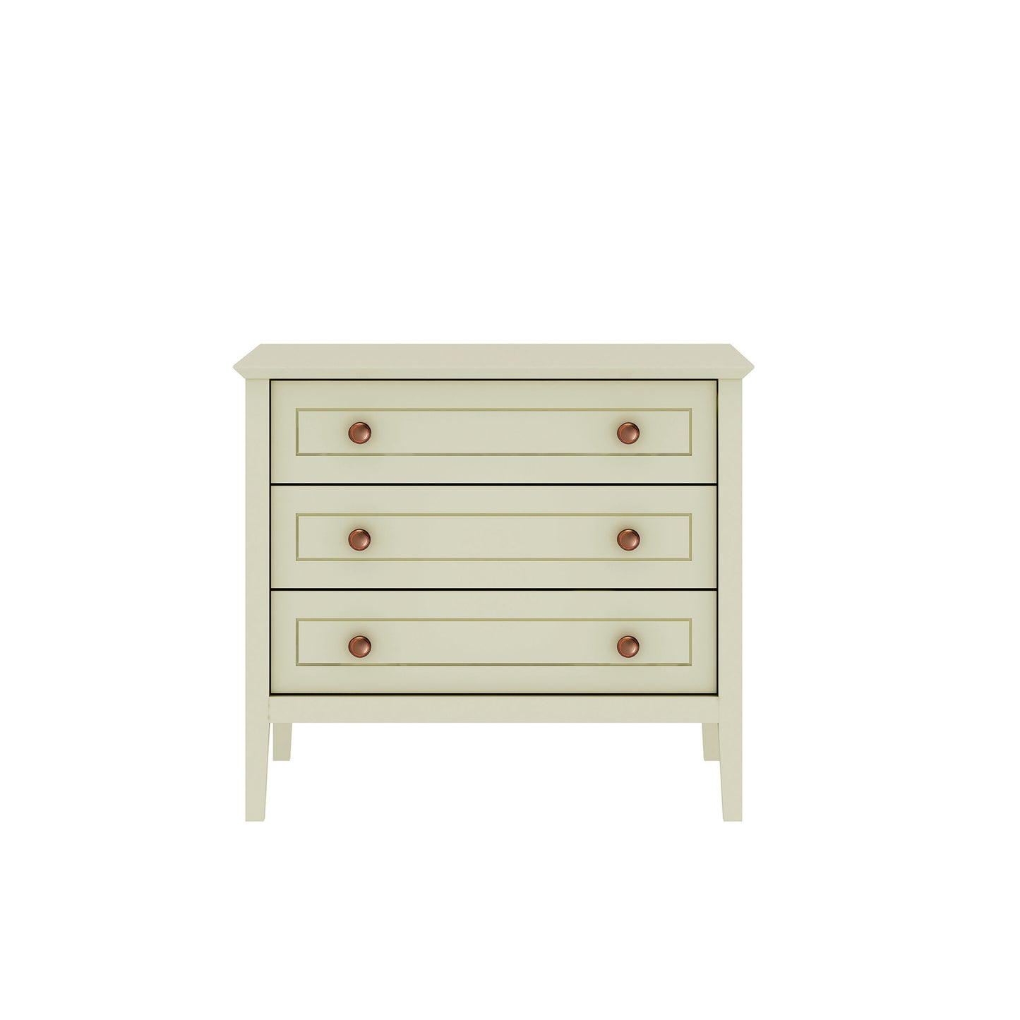 Crown 31.29" Dresser in Off White