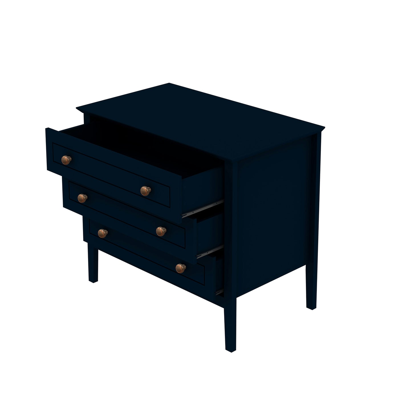 Crown 31.29" Dresser in Tatiana Midnight Blue