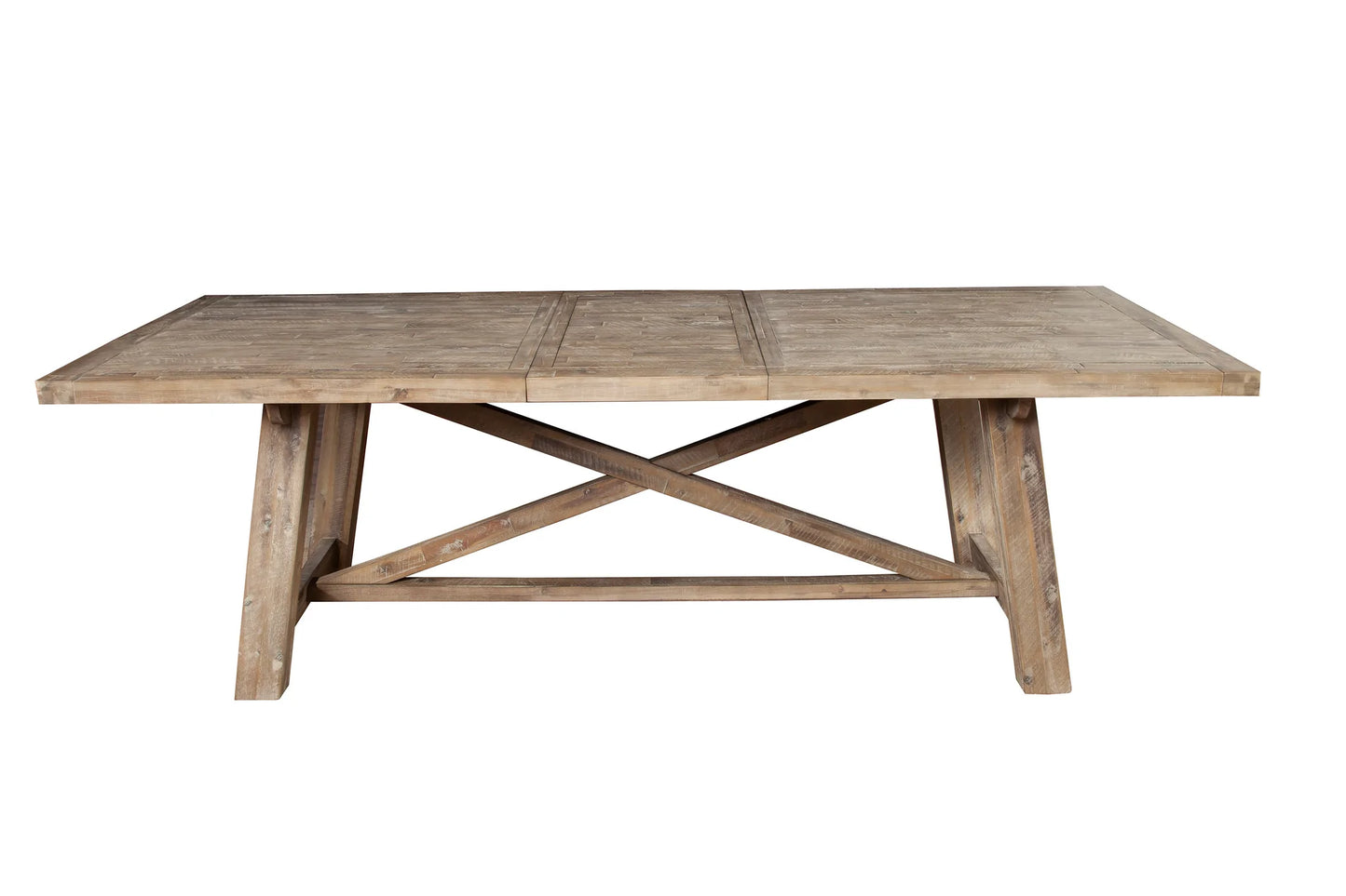Newberry Extension Dining Table, Weathered Natural