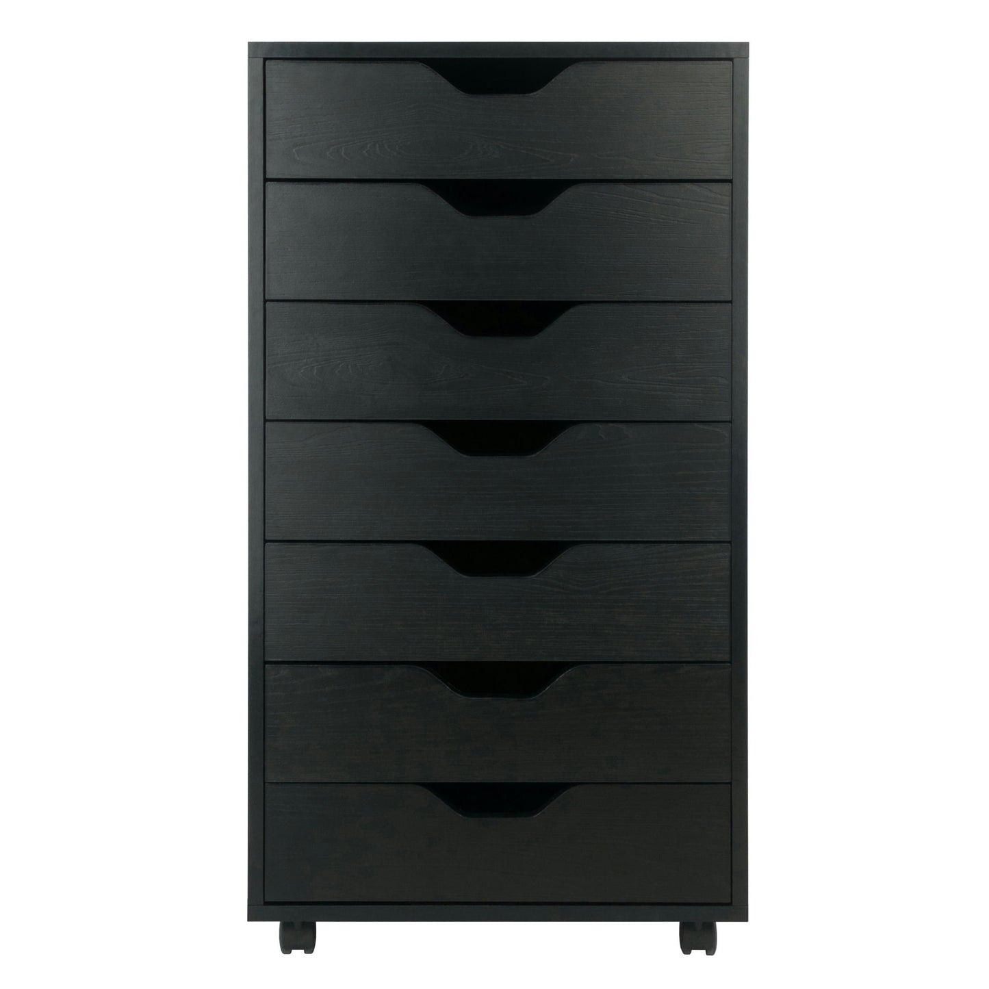 Halifax 7-Drawer Cabinet, Black