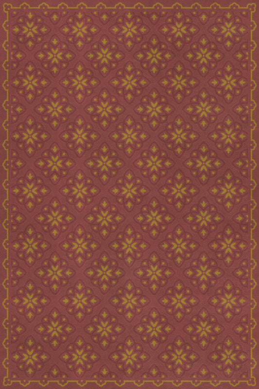 Pattern 45 Miniatus 20x30 Vintage Vinyl Floorcloth