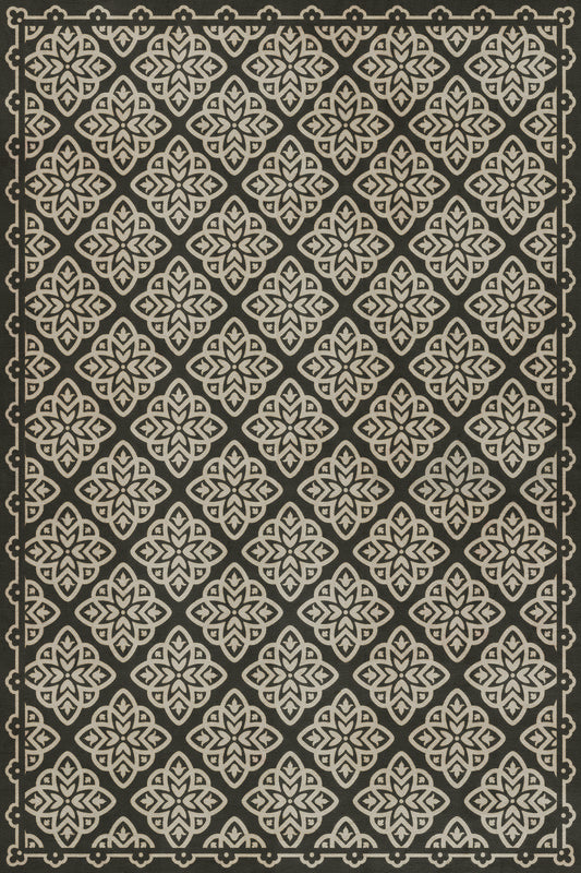 Pattern 45 Nitritus 20x30 Vintage Vinyl Floorcloth