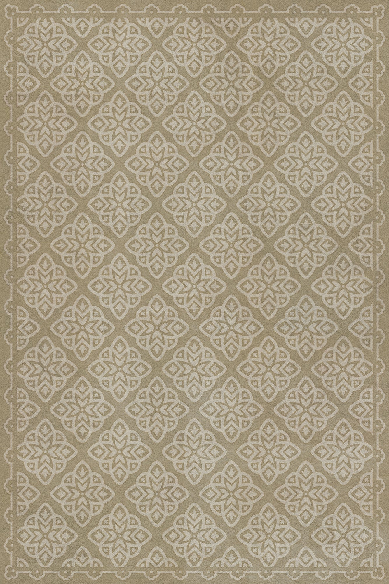 Pattern 45 Niveus 20x30 Vintage Vinyl Floorcloth