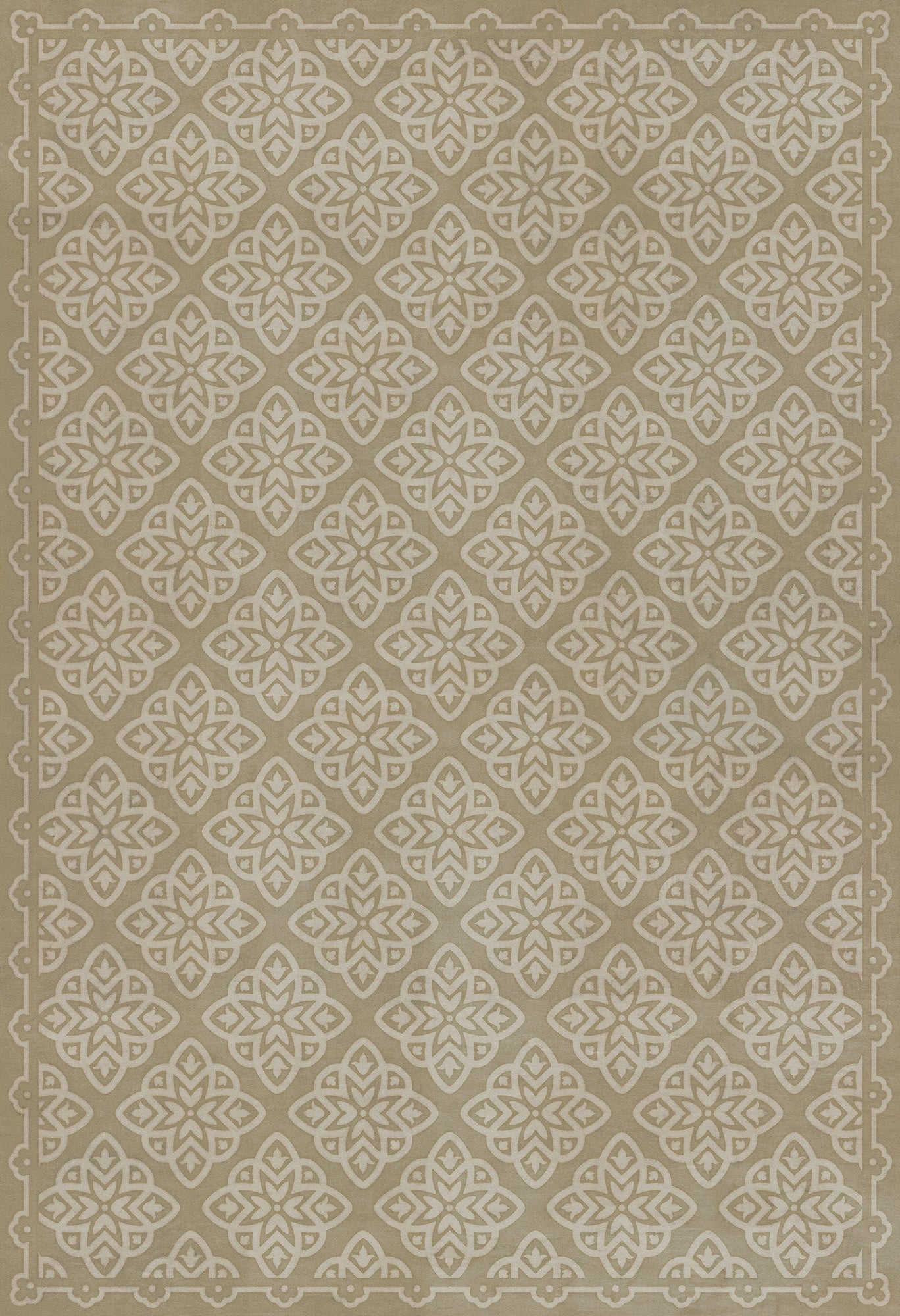 Pattern 45 Niveus 52x76 Vintage Vinyl Floorcloth