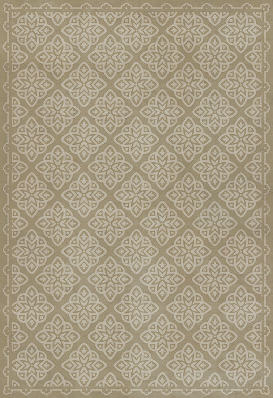 Pattern 45 Niveus 70x102 Vintage Vinyl Floorcloth