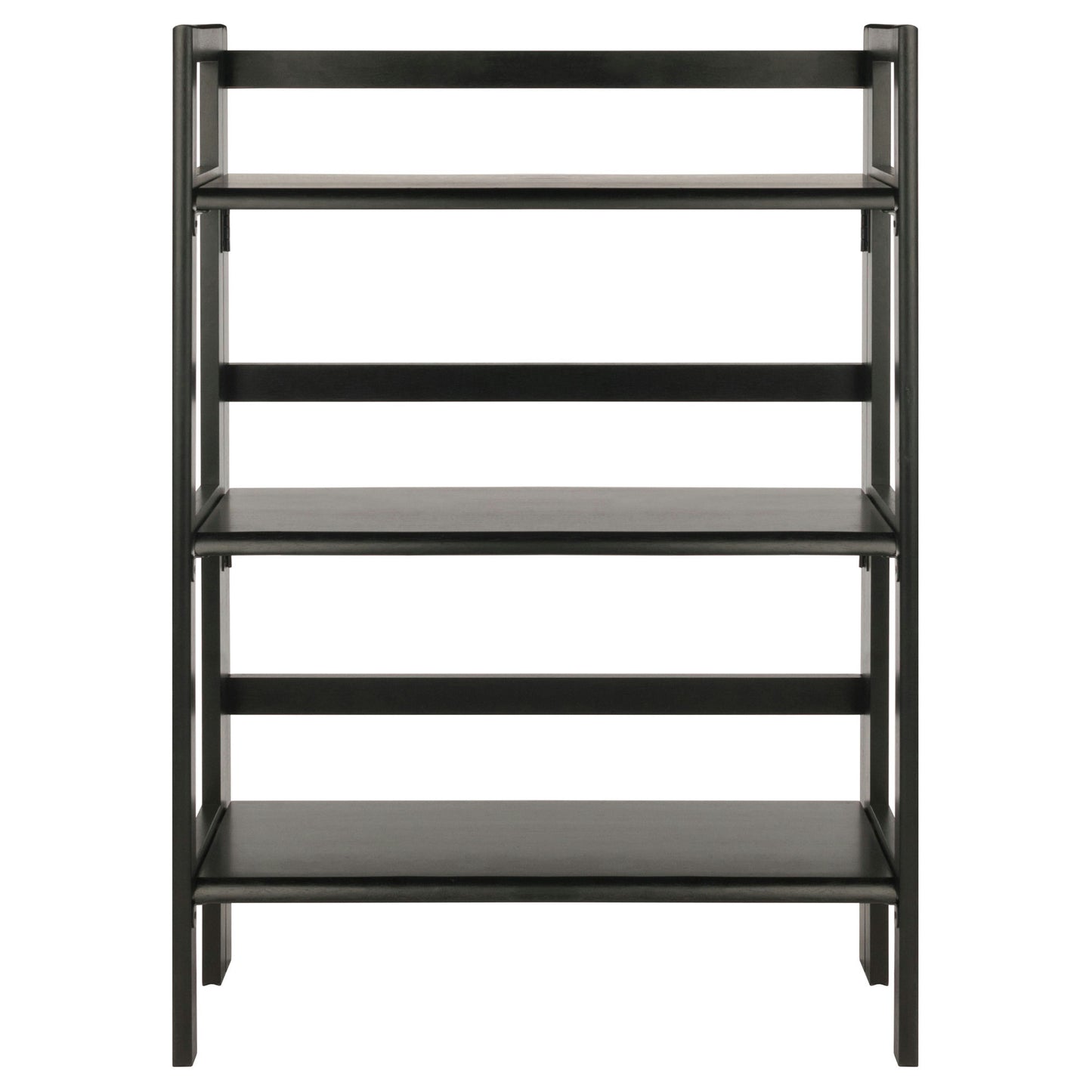 Terry 3-Tier Foldable Shelf, Stackable, Black