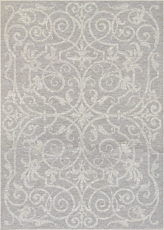 Couristan Monaco Summer Quay Cocoa-Natural Rug 5'10" x 9'2"