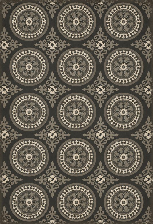 Pattern 43 Karma 52x76 Vintage Vinyl Floorcloth