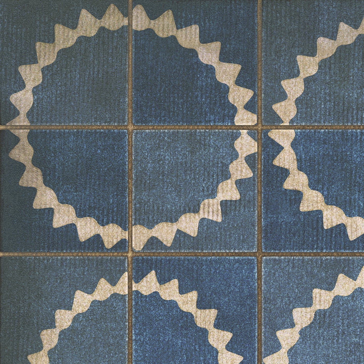 Pattern 46 Empty Spaces Between the Stars 38x56 Vintage Vinyl Floorcloth