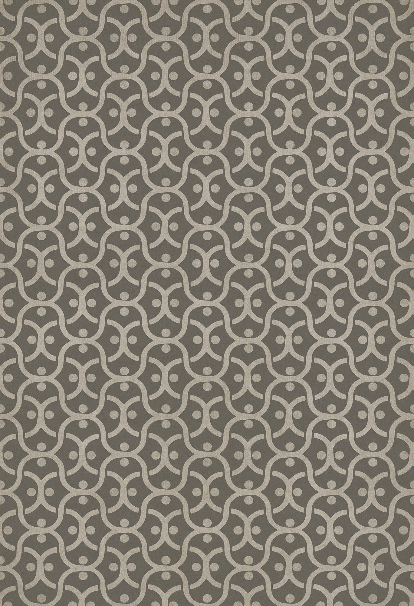 Pattern 47 Grey Matter 52x76 Vintage Vinyl Floorcloth