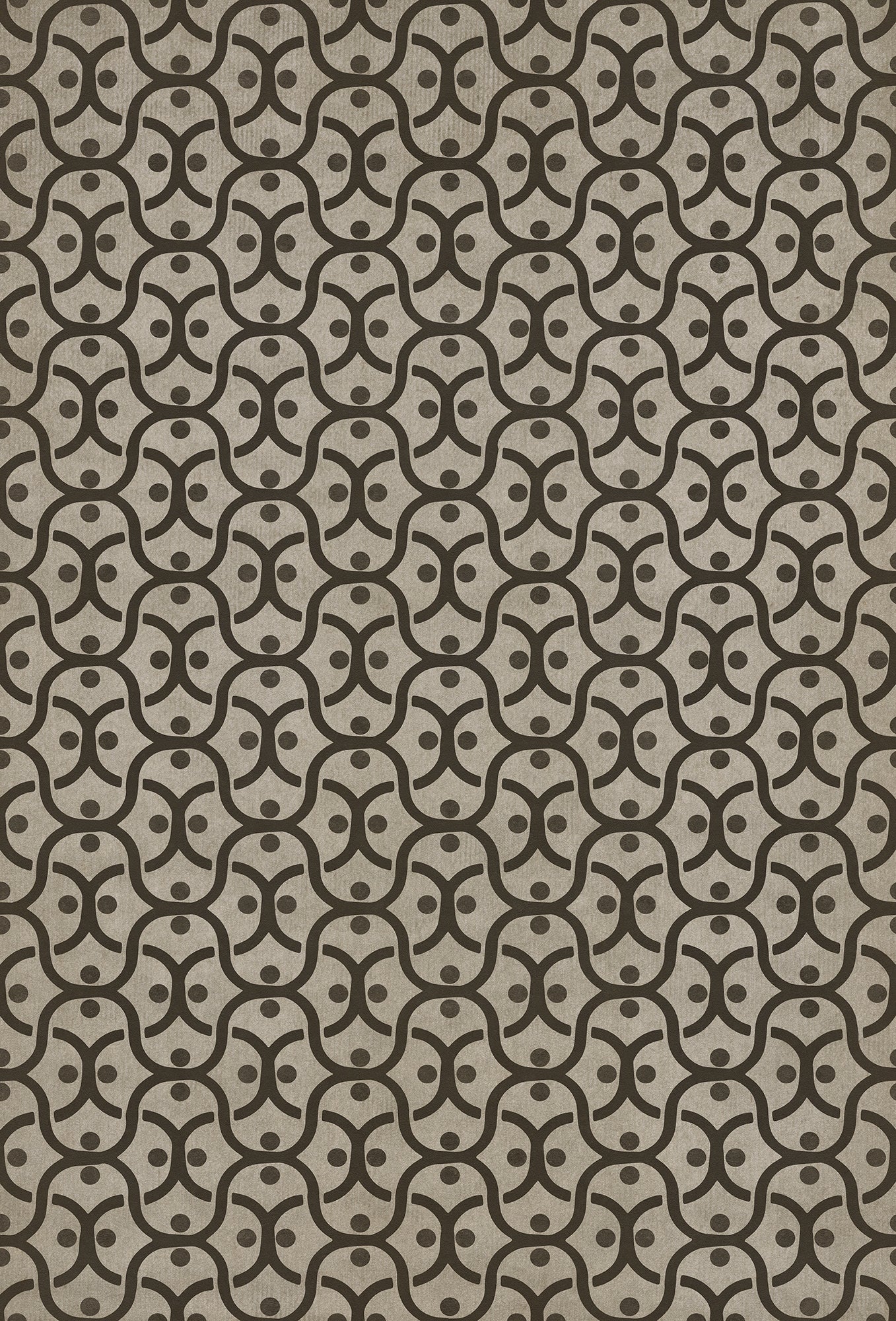 Pattern 47 Wired 38x56 Vintage Vinyl Floorcloth