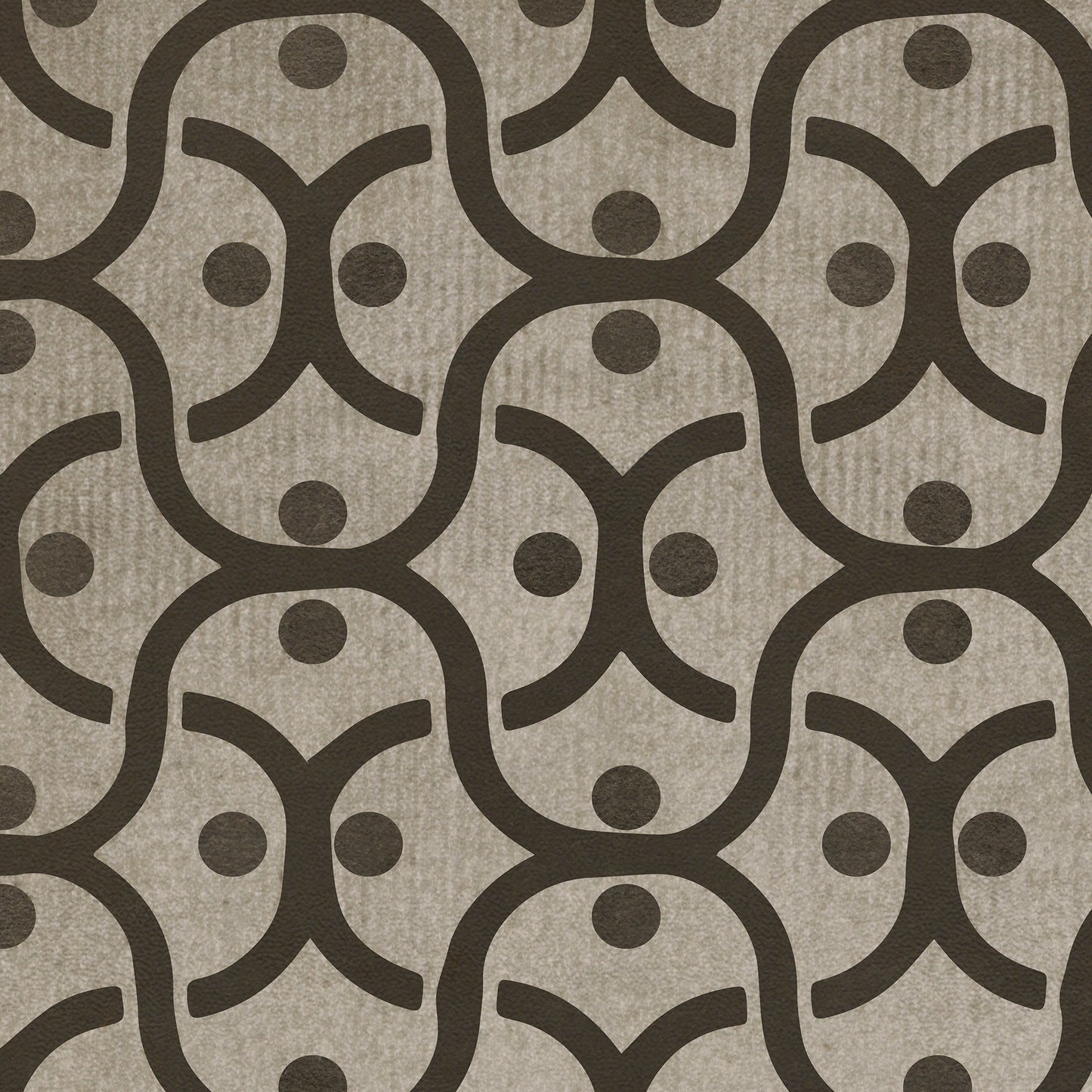 Pattern 47 Wired 38x56 Vintage Vinyl Floorcloth