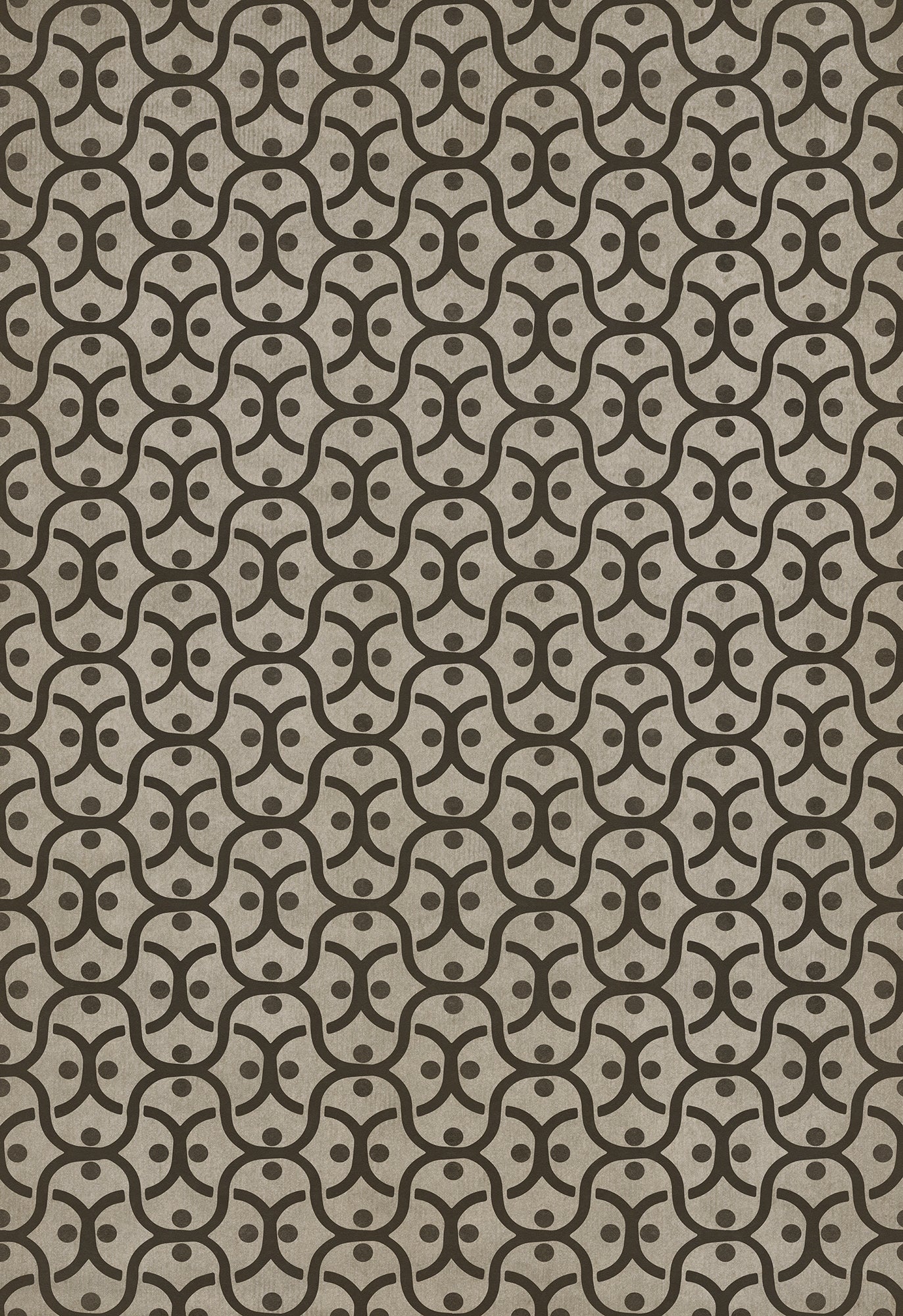 Pattern 47 Wired 70x102 Vintage Vinyl Floorcloth