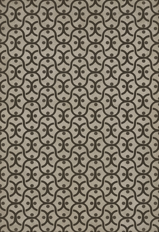 Pattern 47 Wired 70x102 Vintage Vinyl Floorcloth