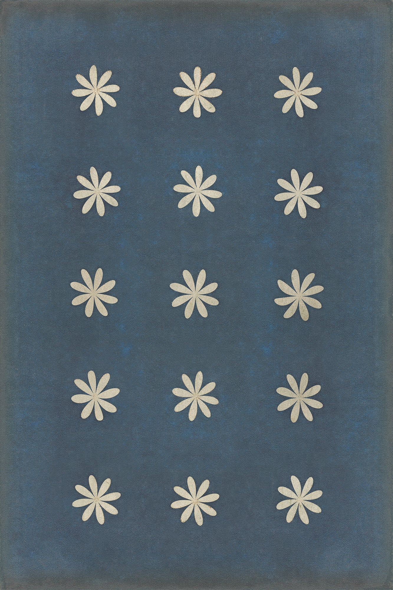 Pattern 48 Kibbutz 20x30 Vintage Vinyl Floorcloth