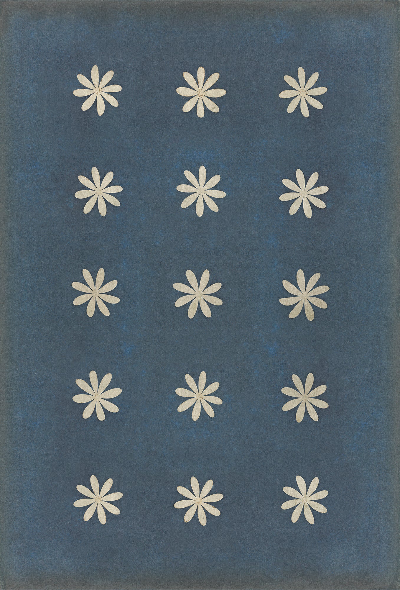 Pattern 48 Kibbutz 38x56 Vintage Vinyl Floorcloth