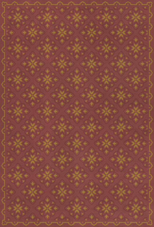 Pattern 45 Miniatus 38x56 Vintage Vinyl Floorcloth