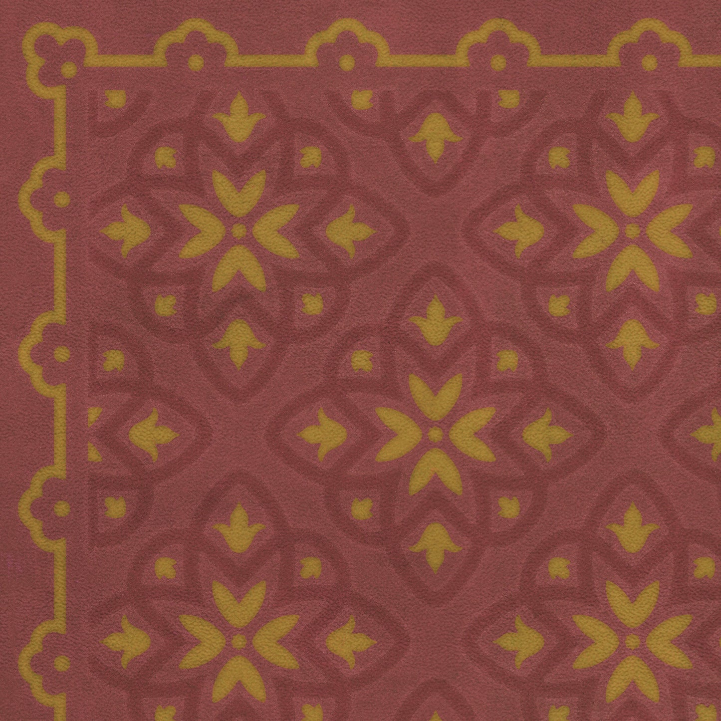 Pattern 45 Miniatus 38x56 Vintage Vinyl Floorcloth