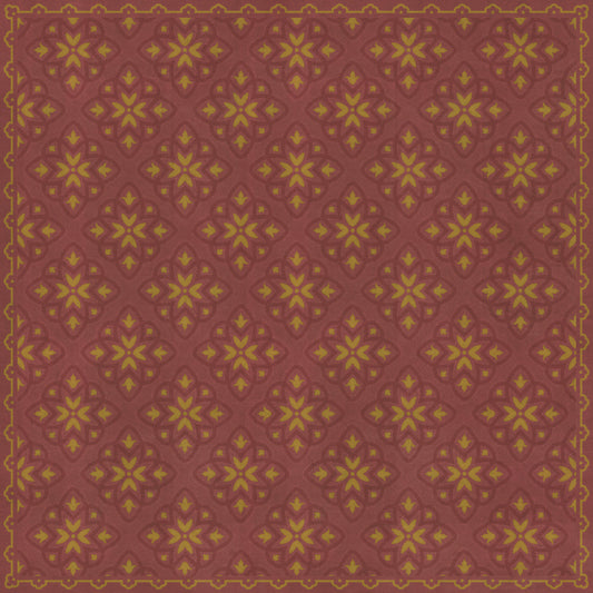 Pattern 45 Miniatus 60x60 Vintage Vinyl Floorcloth