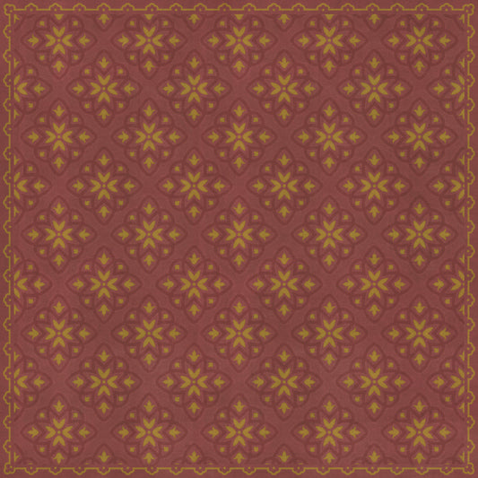Pattern 45 Miniatus 72x72 Vintage Vinyl Floorcloth