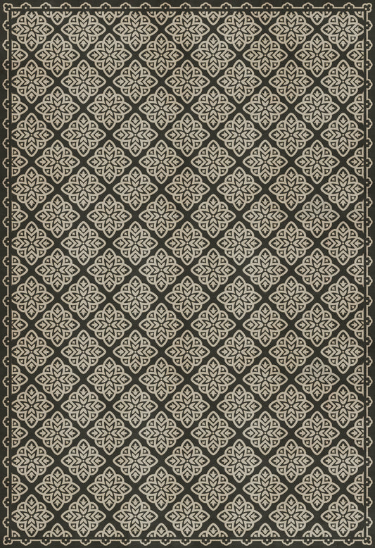 Pattern 45 Nitritus 96x140 Vintage Vinyl Floorcloth