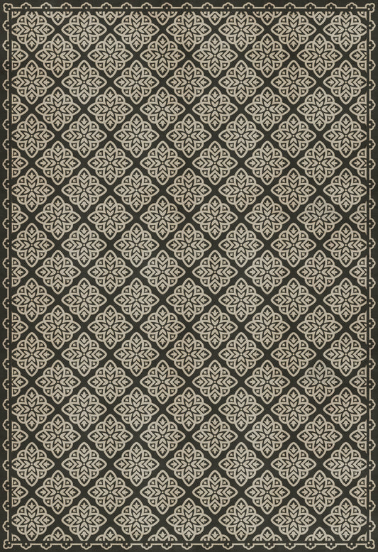 Pattern 45 Nitritus 120x175 Vintage Vinyl Floorcloth