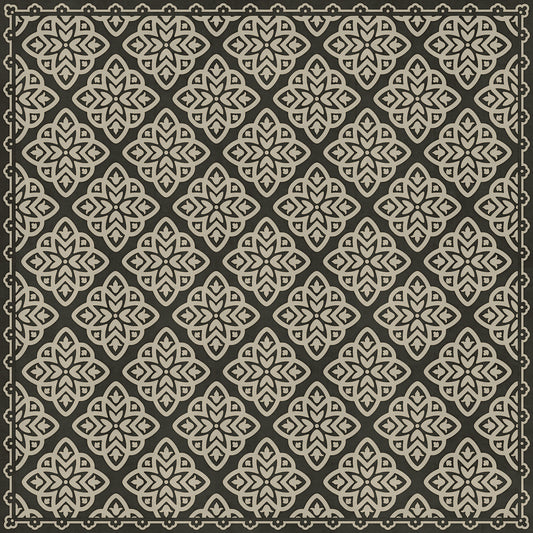 Pattern 45 Nitritus 60x60 Vintage Vinyl Floorcloth
