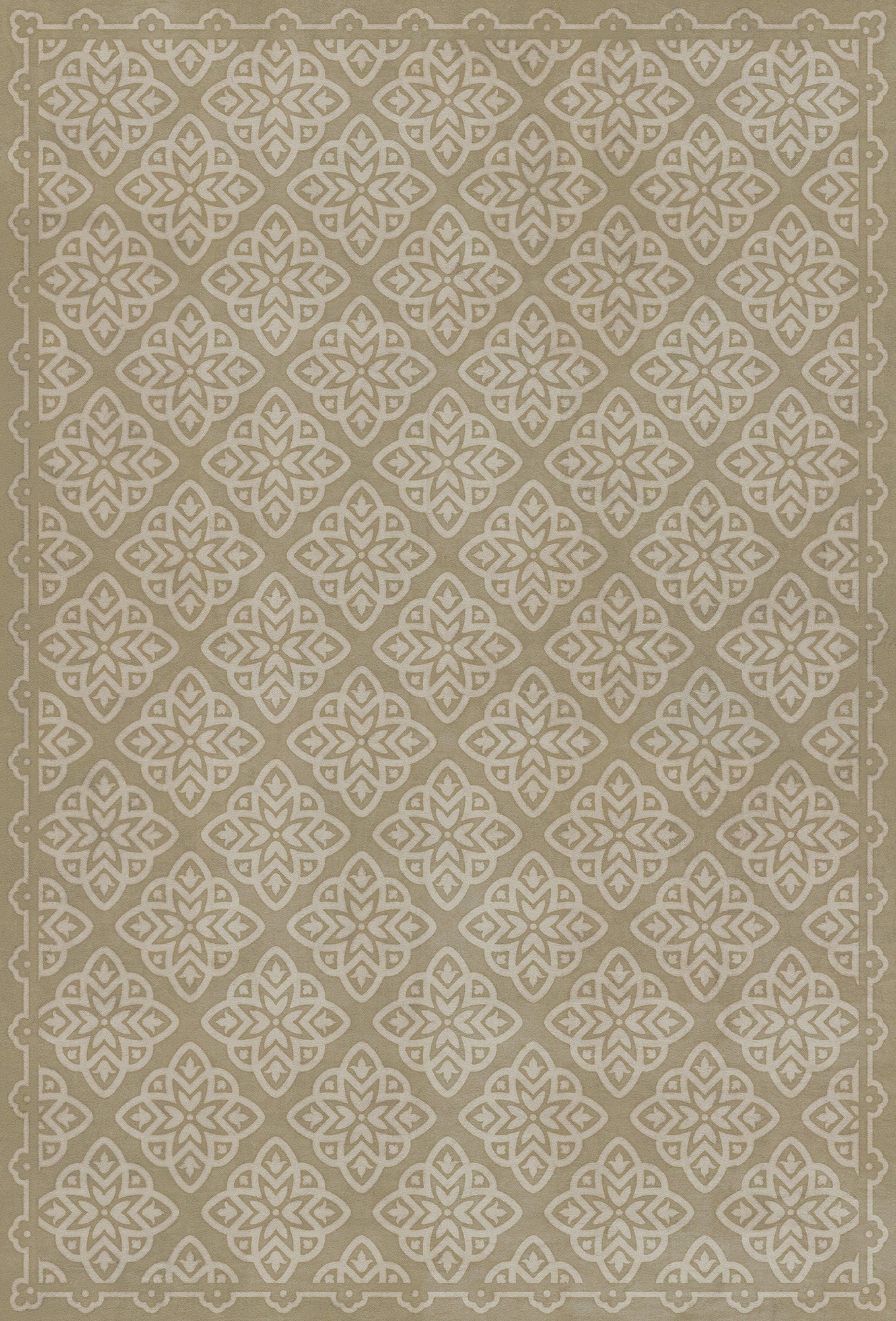 Pattern 45 Niveus 38x56 Vintage Vinyl Floorcloth