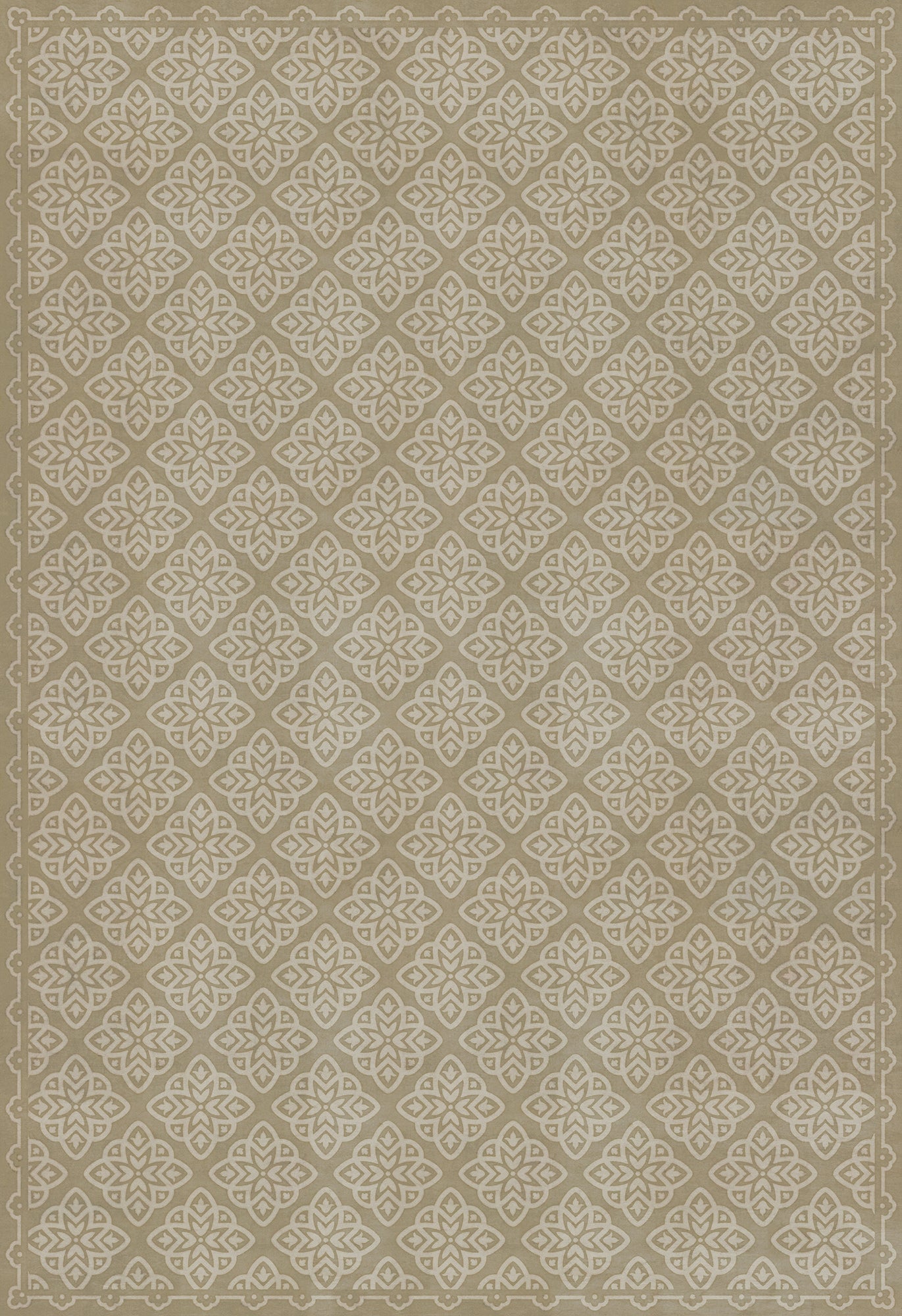Pattern 45 Niveus 96x140 Vintage Vinyl Floorcloth