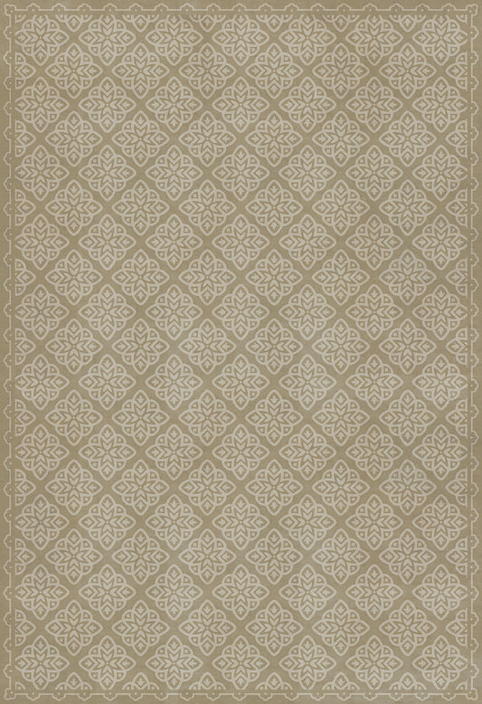 Pattern 45 Niveus 96x140 Vintage Vinyl Floorcloth