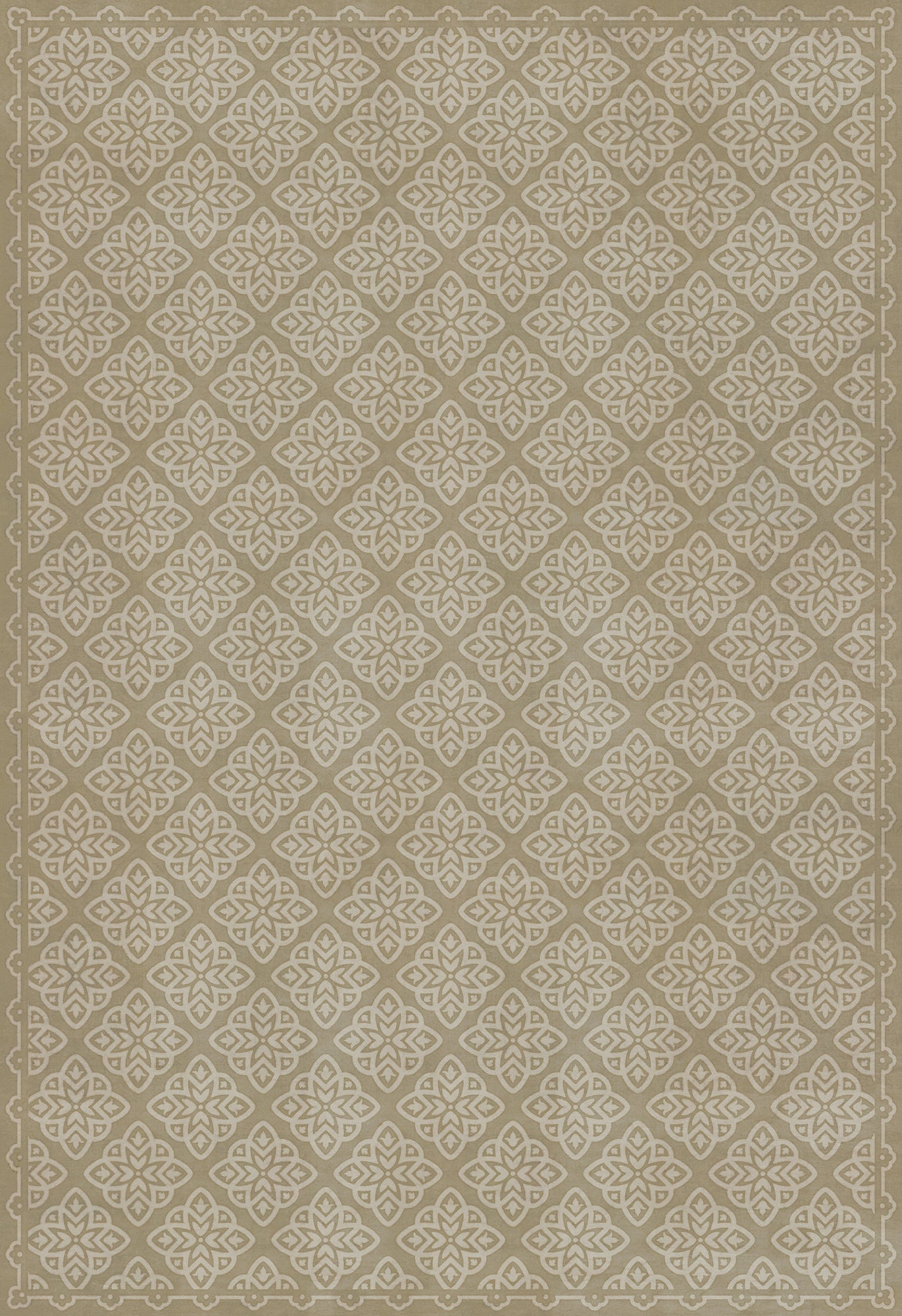 Pattern 45 Niveus 120x175 Vintage Vinyl Floorcloth