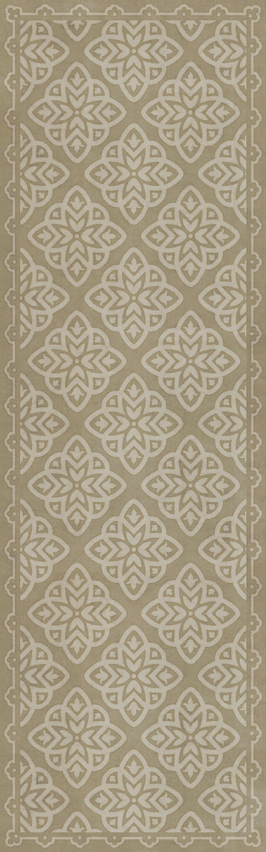 Pattern 45 Niveus 36x115 Vintage Vinyl Floorcloth