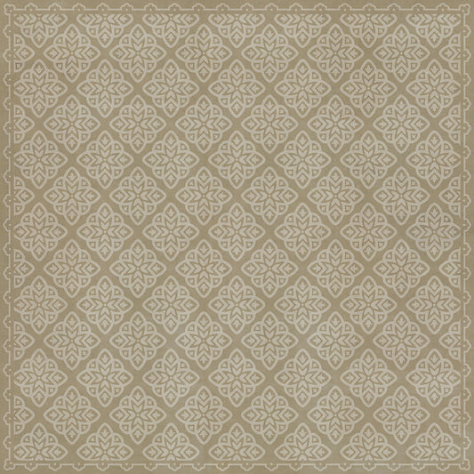 Pattern 45 Niveus 96x96 Vintage Vinyl Floorcloth