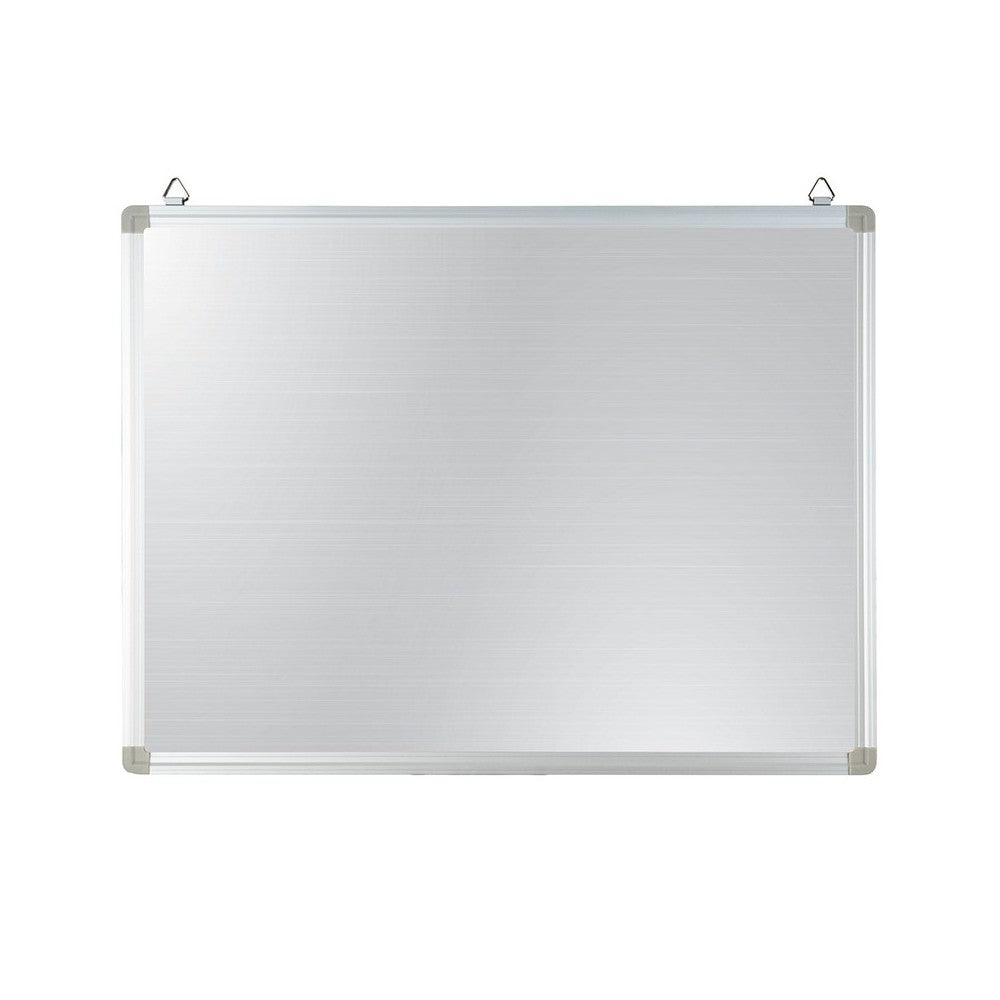 23.5"W x 17.75"H Natural Cork Board with Aluminum Frame