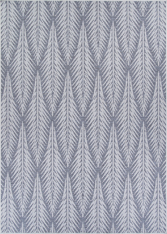 Couristan Marseille Le Pleine Gris Rug 7'6" x 10'9"