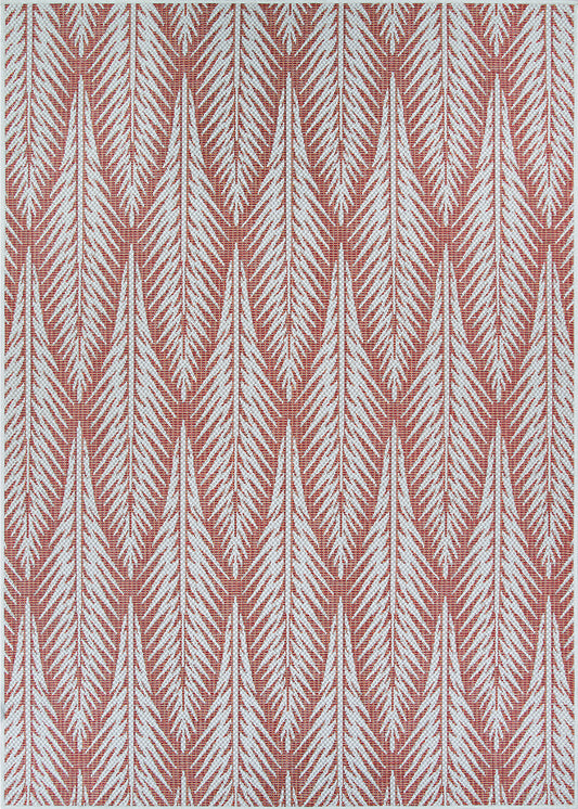 Couristan Marseille Le Pleine Cerise Rug 5'10" x 9'2"