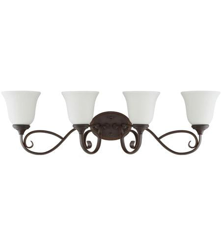 Barrett Place 4 Light Vanity in Mocha Bronze, 24204-MB-WG