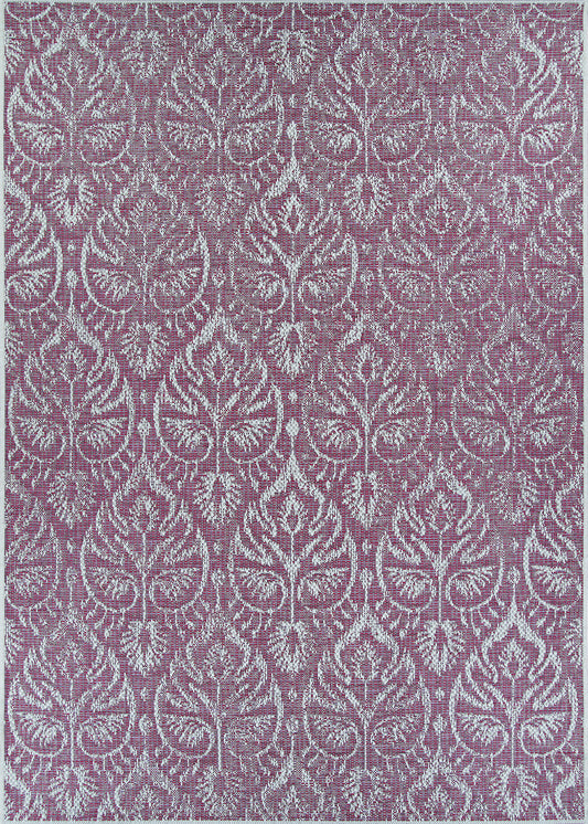 Couristan Marseille Cassis Plum Rug 3'9" x 5'5"