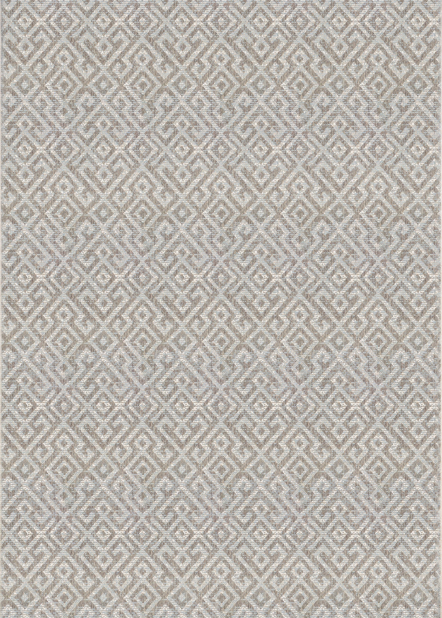 Couristan Monaco Pavers Mocha Runner Rug 2'3" x 7'10"