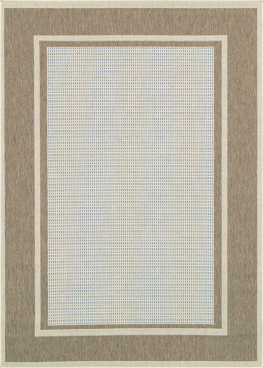Couristan Monaco Maritime Blue-Sand Rug 2' x 3'7"