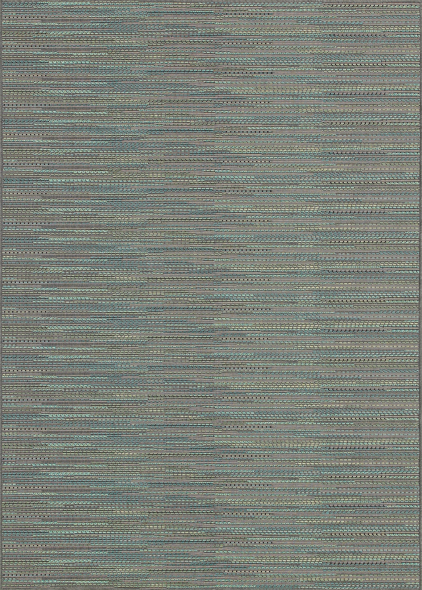Couristan Monaco Larvotto Blue-Multi Runner Rug 2'3" x 7'10"