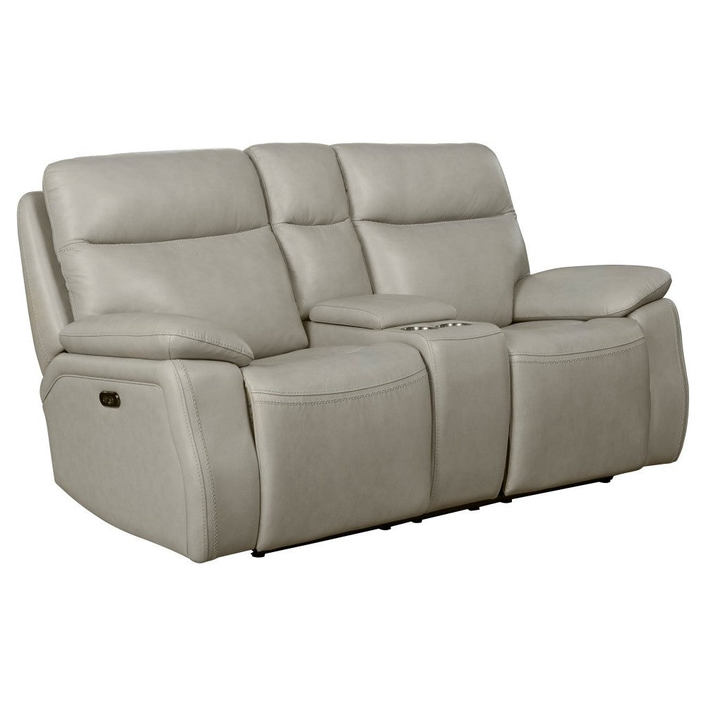24PH-3628 Micah Console Loveseat, Venzia Cream