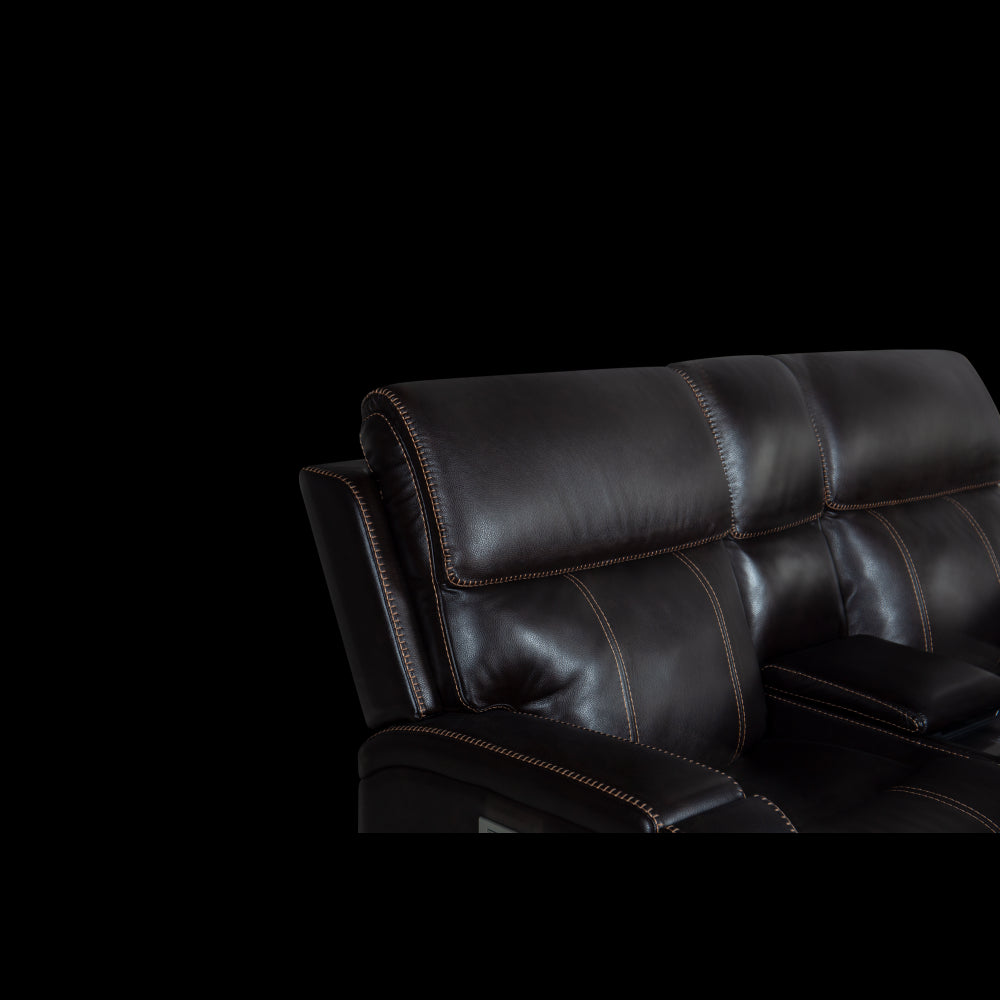 24PHL-1188 Glenwood Loveseat Console, Rainer Walnut