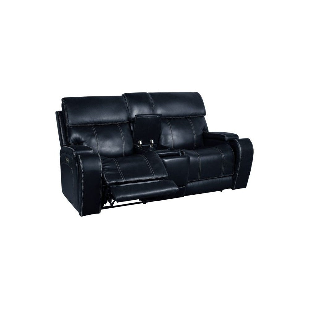 24PHL-1188 Glenwood Loveseat Console w/Power Recline, Head Rests & Lumbar